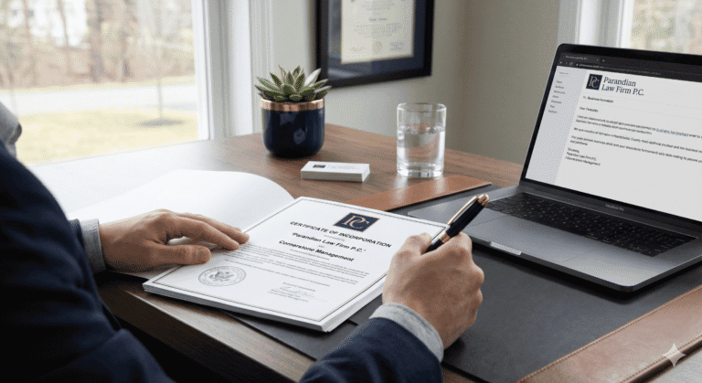 LLC and corporation formation attorney New York, operating agreement and business entity formation, Parandian Law
